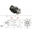 Piston pump DARK SHORT-60 ISO